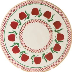 Apple<Nicholas Mosse 9" Footed Cake Plate Apple