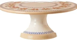 Hostess Gifts<Nicholas Mosse 9" Footed Cake Plate Old Rose