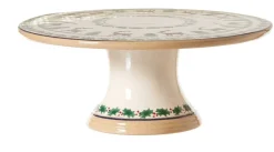 Reindeer<Nicholas Mosse 9" Footed Cake Plate Reindeer