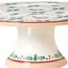 Winter Robin<Nicholas Mosse 9" Footed Cake Plate Winter Robin