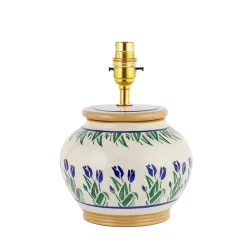 New In<Nicholas Mosse 5" Lamp Blue Blooms