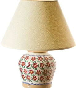 Lamps<Nicholas Mosse 7" Lamp Old Rose Base Only