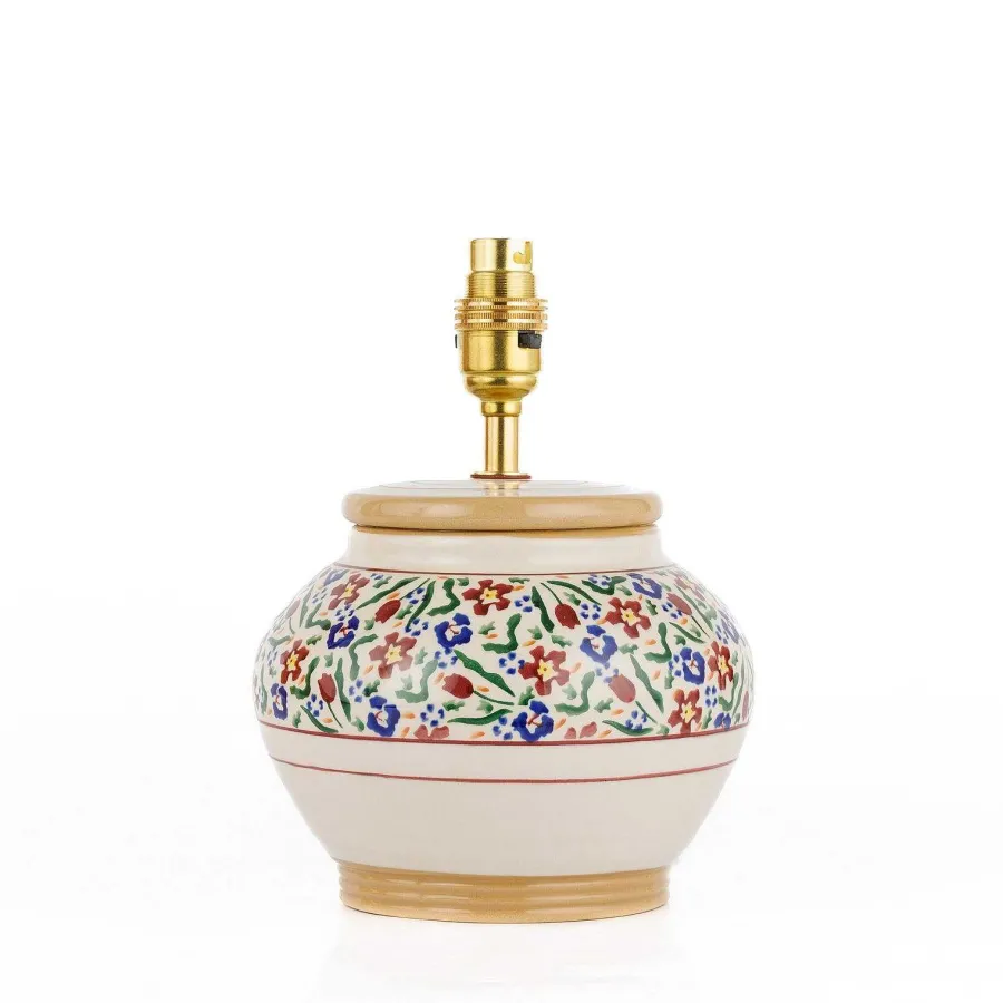 Lamps<Nicholas Mosse 5" Lamp Wild Flower Meadow Base Only