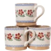 Mother'S Day<Nicholas Mosse 4 Large Mugs Old Rose