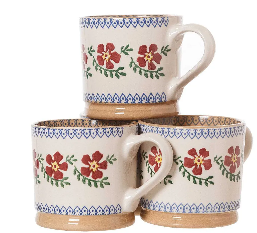 Special Event Gifts<Nicholas Mosse 4 Large Mugs Old Rose