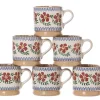 Coffee Addict'S Gifts<Nicholas Mosse 6 Small Mugs Old Rose