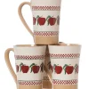 Apple<Nicholas Mosse 4 Tall Mugs Apple