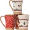 Special Event Gifts<Nicholas Mosse 2 Tall Mugs Red Lawn & 2 Tall Mugs Winter Robin