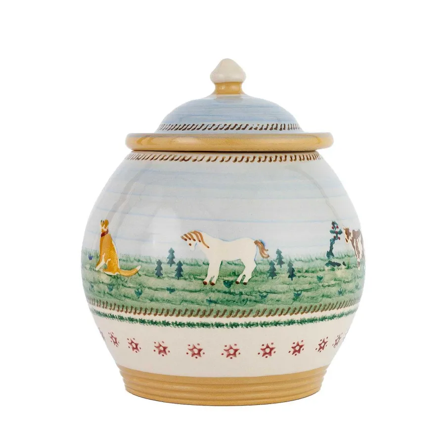 Landscapes<Nicholas Mosse Cookie Jar Assorted Landscape