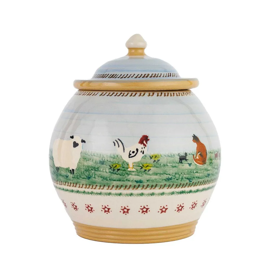 Landscapes<Nicholas Mosse Cookie Jar Assorted Landscape
