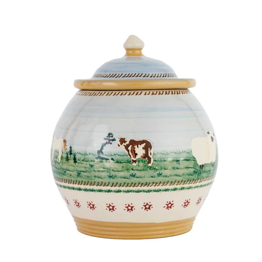 Landscapes<Nicholas Mosse Cookie Jar Assorted Landscape