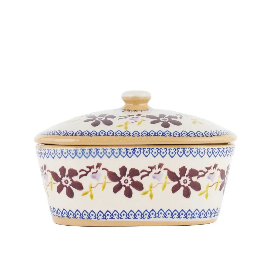 Serving Accessories<Nicholas Mosse Covered Butterdish Clematis