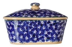 Lawn<Nicholas Mosse Covered Butterdish Dark Blue Lawn