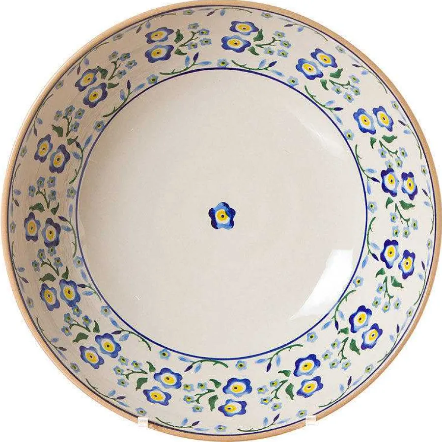 Bowls<Nicholas Mosse Fruit Bowl Forget Me Not