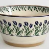 Blue Blooms<Nicholas Mosse Large Angled Bowl Blue Blooms