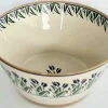 Bowls<Nicholas Mosse Large Angled Bowl Blue Blooms