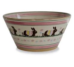 Bowls<Nicholas Mosse Large Angled Bowl Easter Bunny 2022