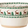 Bowls<Nicholas Mosse Large Angled Bowl Reindeer