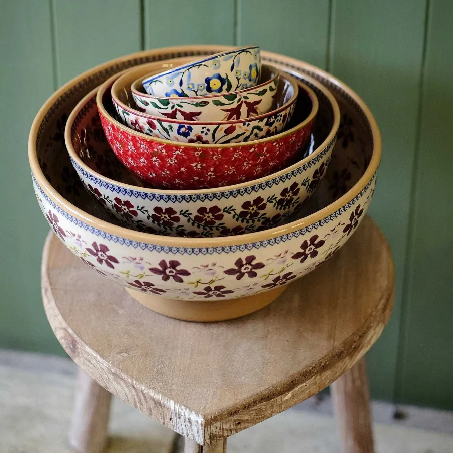 Bowls<Nicholas Mosse Large Bowl Old Rose 12Cm (4.5"H)