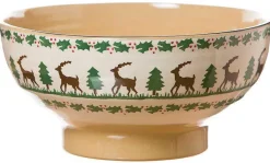 Reindeer<Nicholas Mosse Large Bowl Reindeer