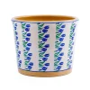 New In<Nicholas Mosse Large Cache Pot Indoor Blue Blooms