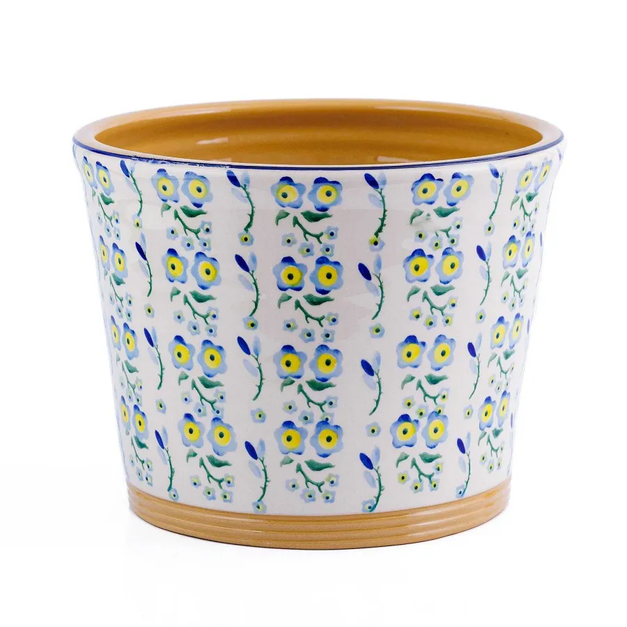 Valentine'S Day<Nicholas Mosse Large Cache Pot Indoor Forget Me Not