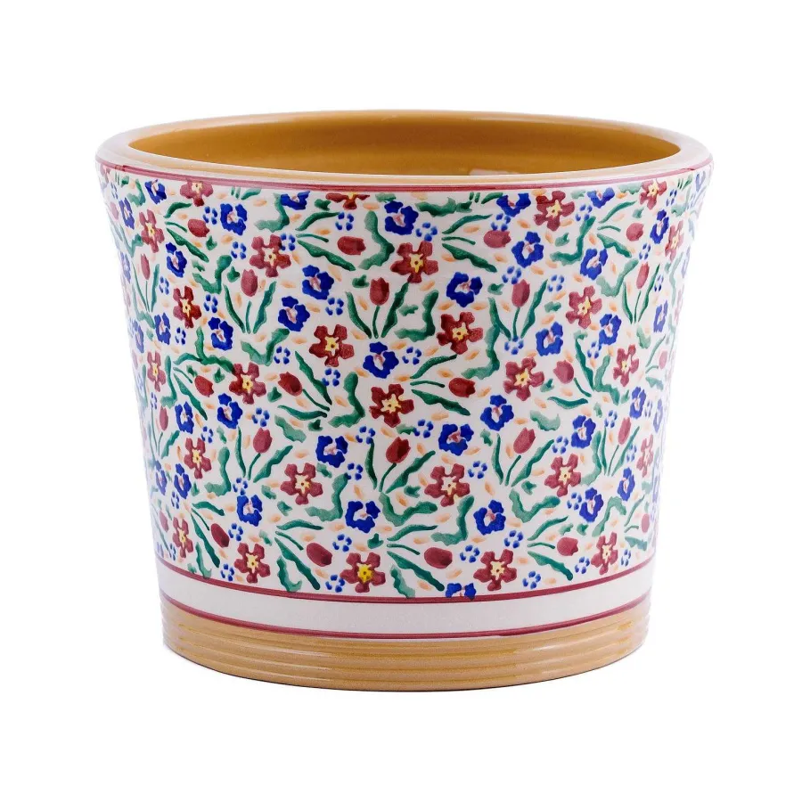 New In<Nicholas Mosse Large Cache Pot Indoor Wild Flower Meadow