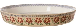 Oven Friendly Dishes<Nicholas Mosse Large Quiche Dish Old Rose