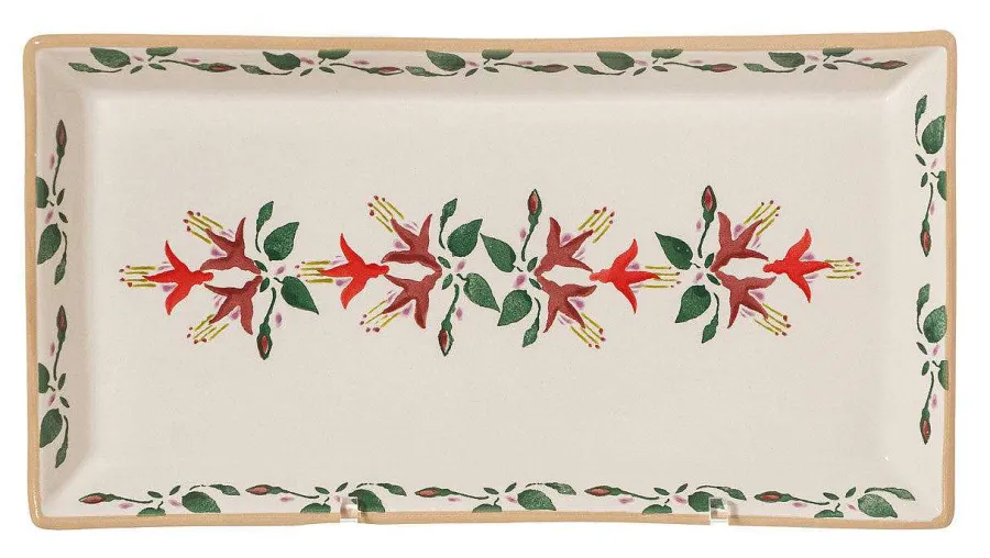 Plates<Nicholas Mosse Large Rectangle Plate Fuchsia