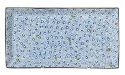 Lawn<Nicholas Mosse Large Rectangle Plate Lawn Light Blue