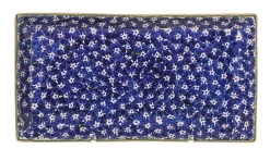 Lawn<Nicholas Mosse Large Rectangle Plate Lawn Dark Blue