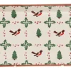 Winter Robin<Nicholas Mosse Large Rectangle Plate Winter Robin