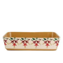 Easter<Nicholas Mosse Large Rectangular Oven Dish Fuchsia