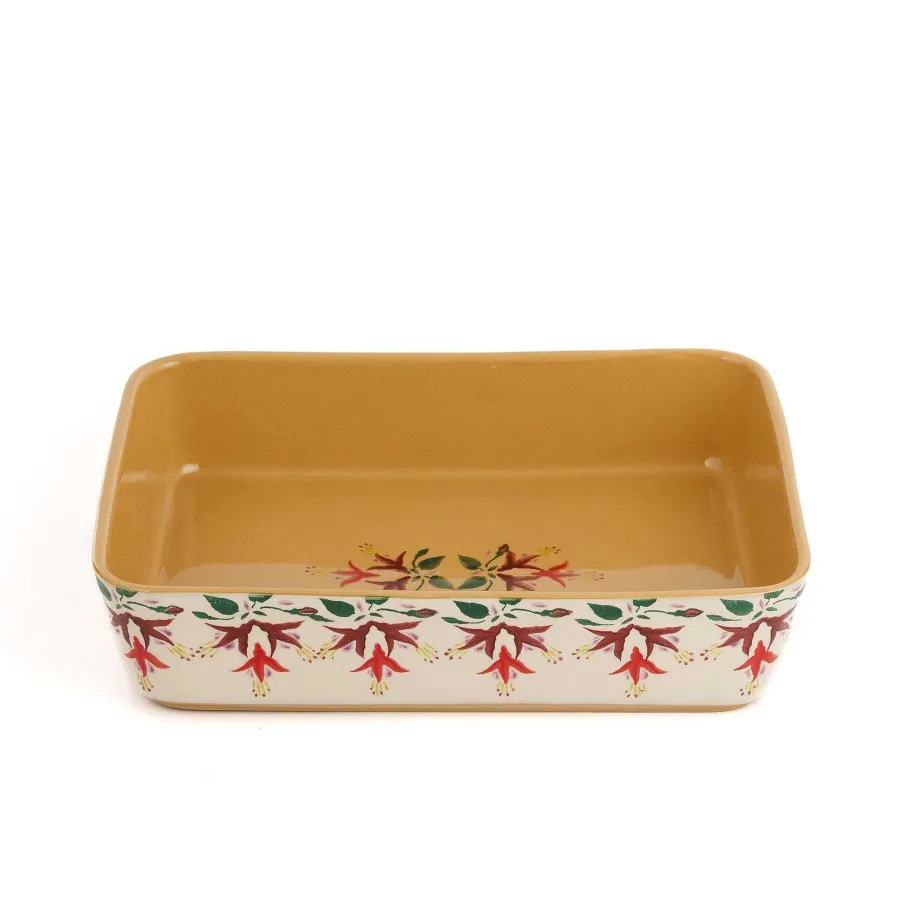 Oven Friendly Dishes<Nicholas Mosse Large Rectangular Oven Dish Fuchsia