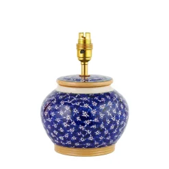 Lawn<Nicholas Mosse Lawn Dark Blue 5" Lamp Base