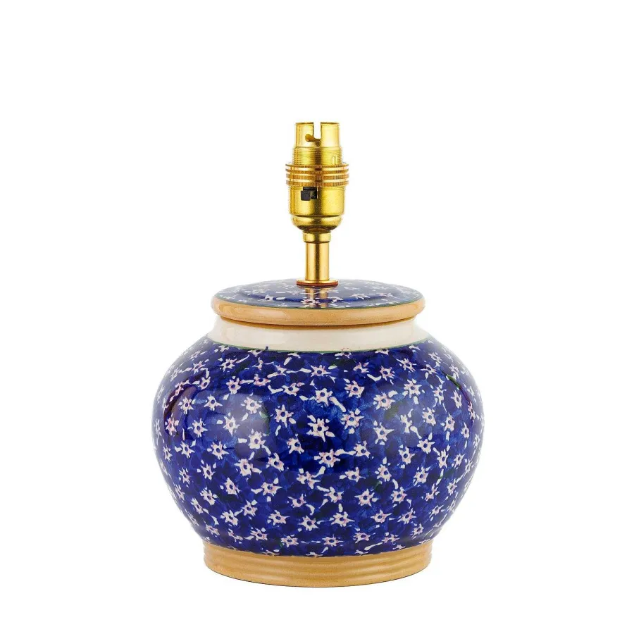 Lawn<Nicholas Mosse Lawn Dark Blue 5" Lamp Base