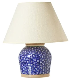 Lamps<Nicholas Mosse Lawn Dark Blue 7" Lamp Base