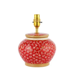 Lamps<Nicholas Mosse Lawn Red 5" Lamp Base