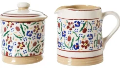Mother'S Day<Nicholas Mosse Lidded Sugar Bowl And Small Cylinder Jug Wild Flower Meadow