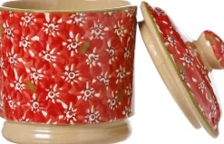 Christmas<Nicholas Mosse Lidded Sugar Bowl Lawn Red
