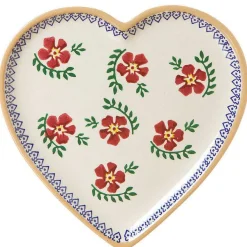 Old Rose<Nicholas Mosse Medium Heart Plate Old Rose