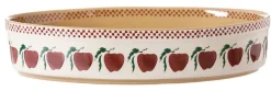 Oven Friendly Dishes<Nicholas Mosse Medium Oval Oven Dish Apple