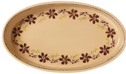 Food Lover'S Gifts<Nicholas Mosse Medium Oval Oven Dish Clematis