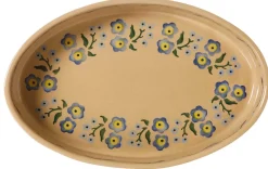 Forget Me Not<Nicholas Mosse Medium Oval Oven Dish Forget Me Not