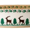 Reindeer<Nicholas Mosse Medium Oval Oven Dish Reindeer
