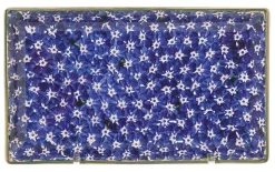 Lawn<Nicholas Mosse Medium Rectangle Dish Lawn Dark Blue