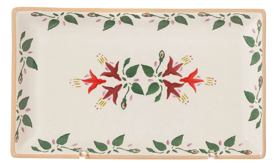 Easter<Nicholas Mosse Medium Rectangle Plate Fuchsia