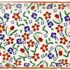 Plates<Nicholas Mosse Medium Rectangle Plate Wild Flower Meadow