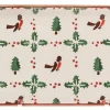 Winter Robin<Nicholas Mosse Medium Rectangle Plate Winter Robin