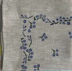 Napkins<Nicholas Mosse Napkin Forget Me Not Linen